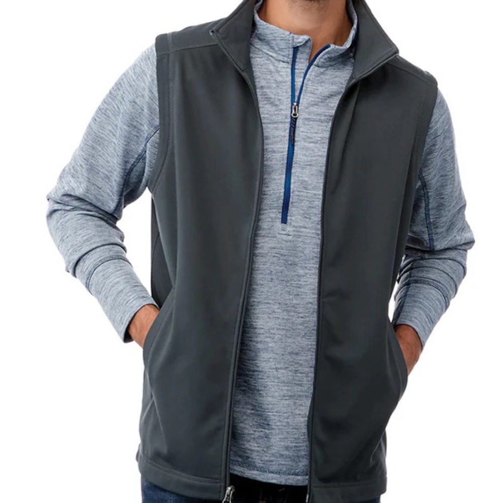 Elevate Gray Sleeveless Vest